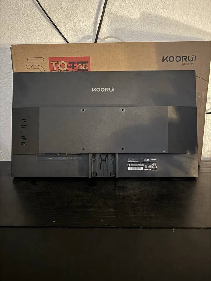 KOORUI E2212F Monitors Black New