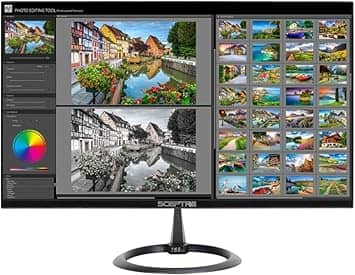 Sceptre E258B Monitors Black New