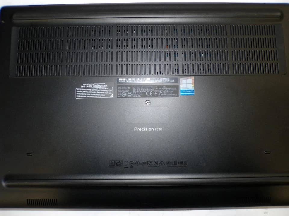Dell Precision 7530 Computers 128GB 8GB Used - Good