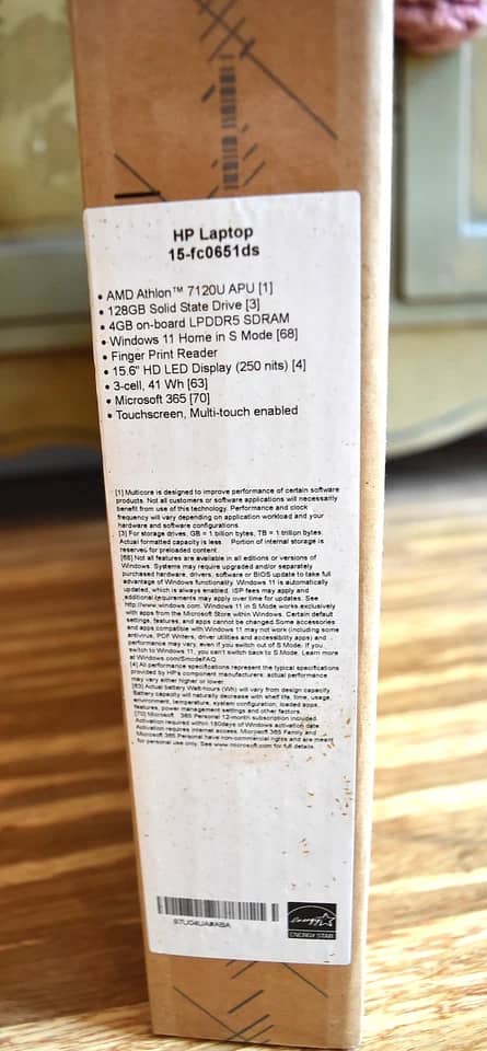 HP 15-fc Computers 1TB 16GB New