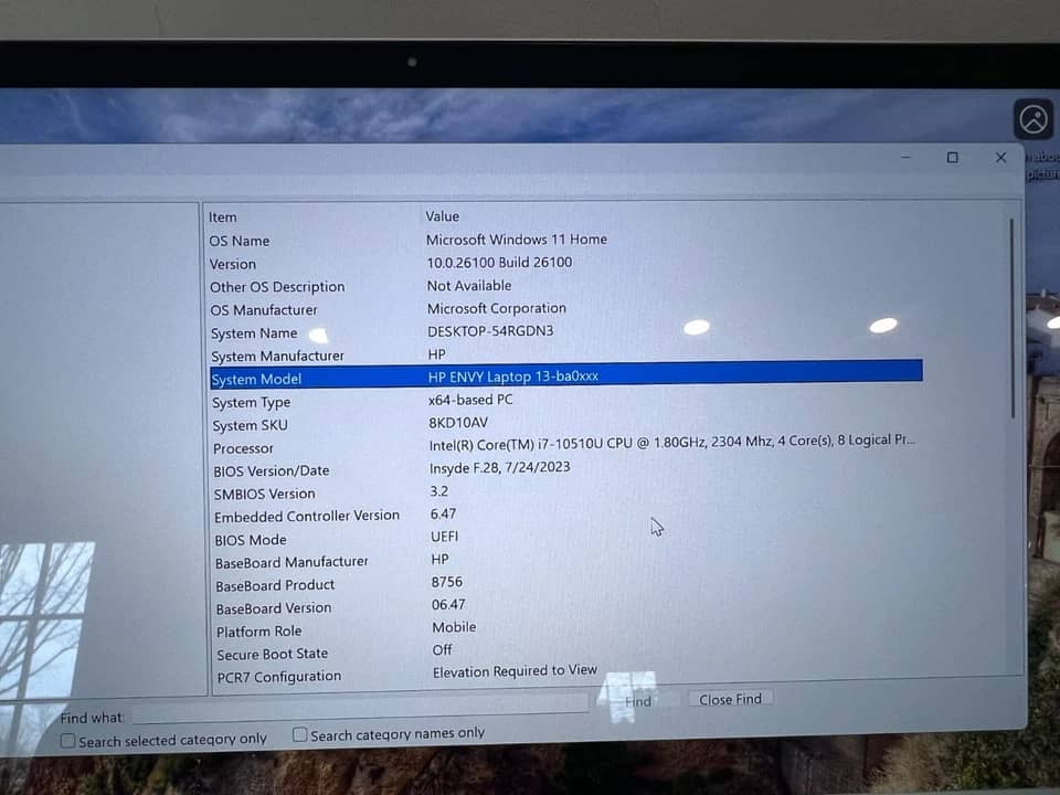HP Envy 13 Computers 256GB 8GB Refurbished - Excellent