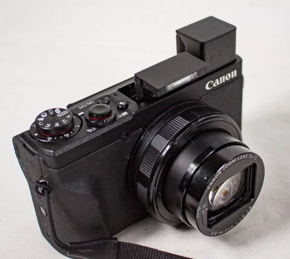 Canon PowerShot G5 X Mark II Digital Cameras Black Used - Good