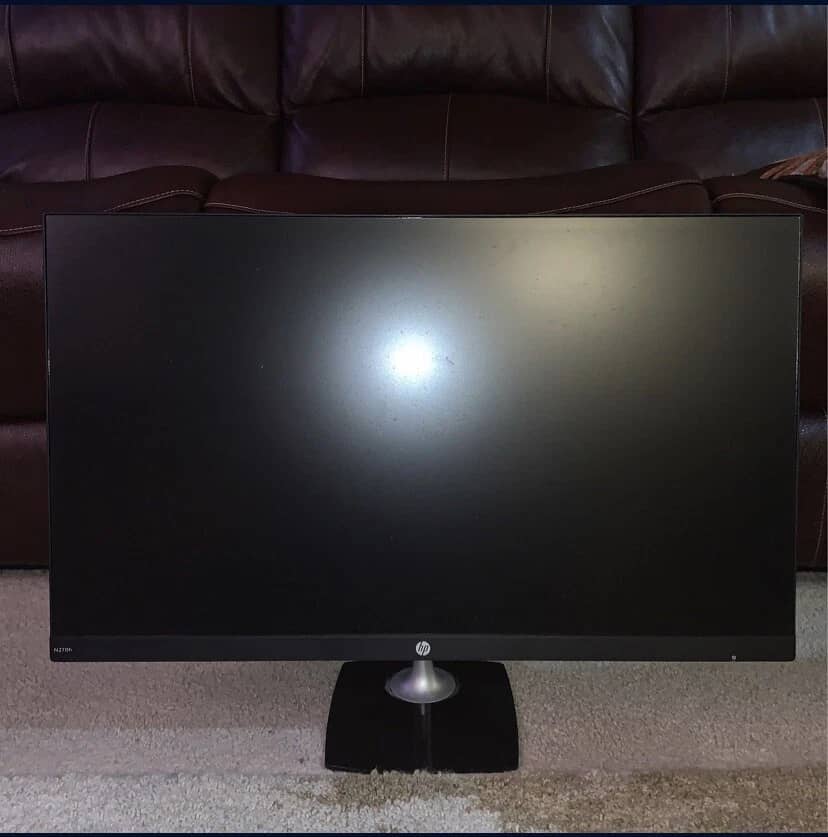 HP 27m Monitors Black New