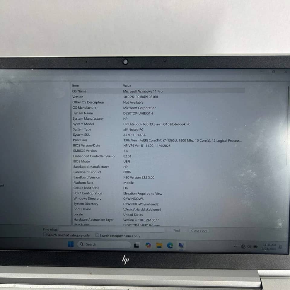 HP EliteBook 630 G10 Computers 256GB 8GB New