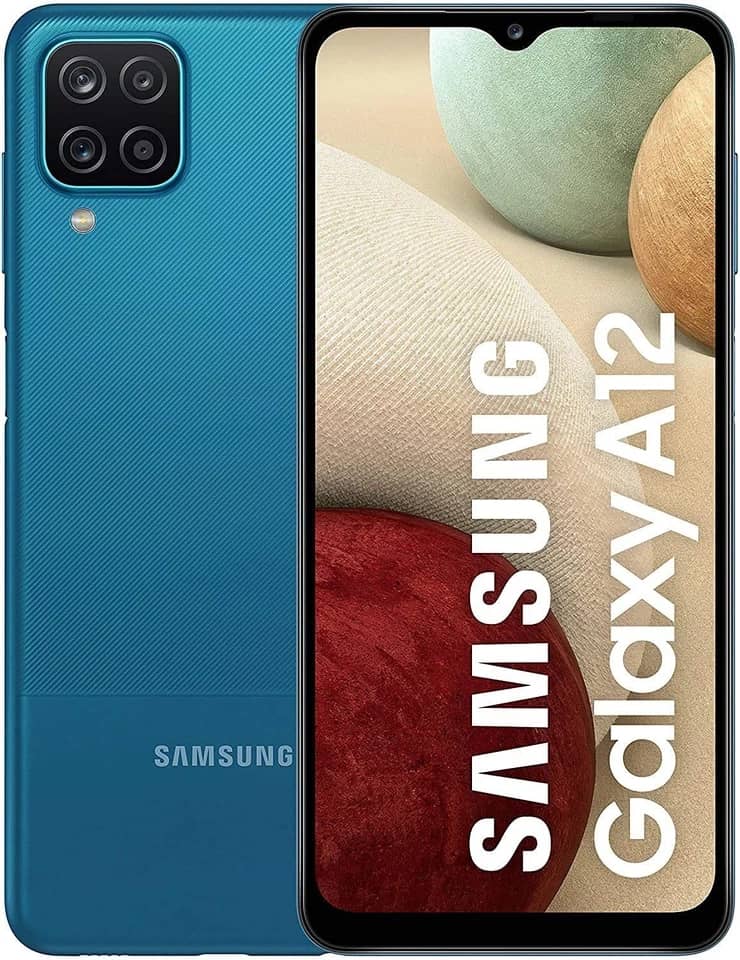 Samsung Galaxy A12 Cell Phones Black AT&T 32GB Open-Box Excellent