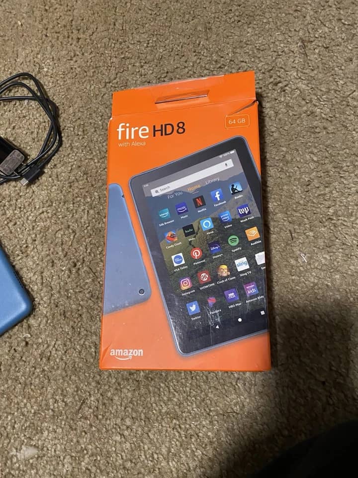 Amazon Fire HD 8 10th Tablets Black 32GB New