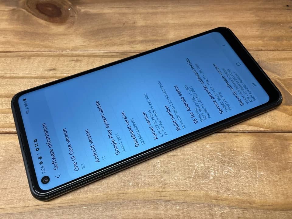 Samsung Galaxy A21 Cell Phones Black Locked 32GB Open-Box Excellent