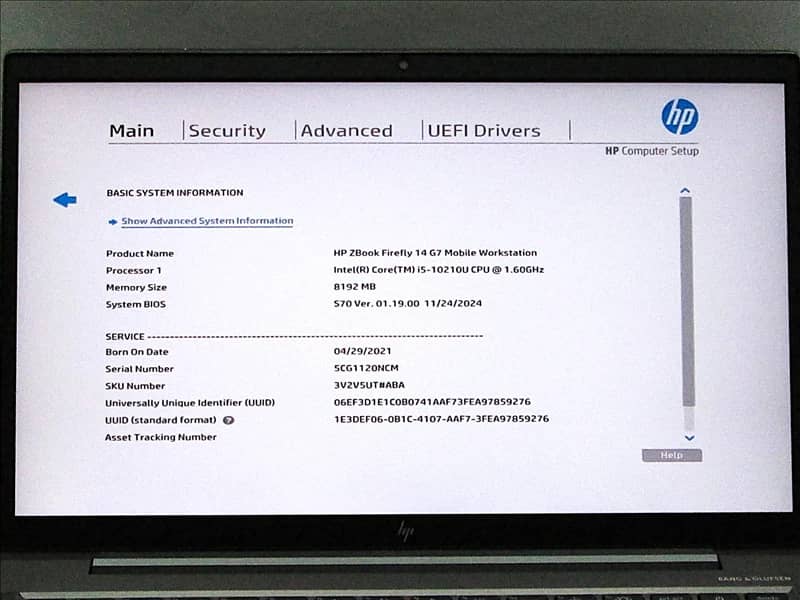 HP ZBook Firefly Computers 1TB 32GB Refurbished - Excellent