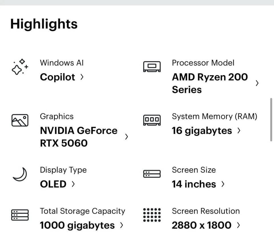 ASUS ROG Zephyrus GA403UM Computers 1000GB 16GB New