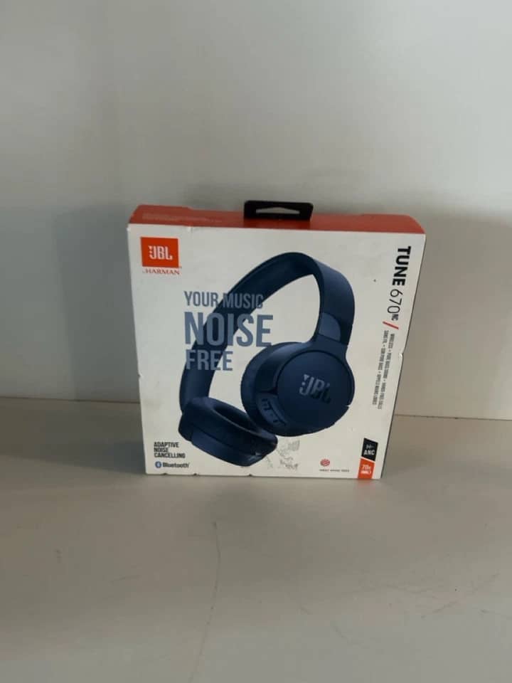 JBL JBLT670NCBLKAM Headphones & Earbuds Black New