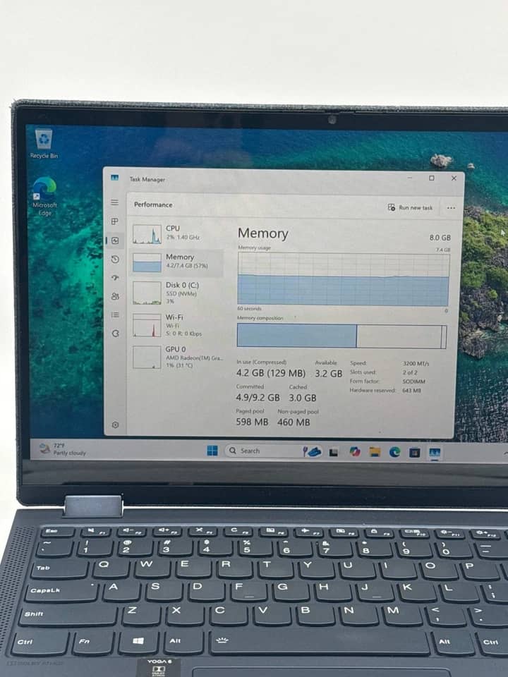 Lenovo Yoga 6 Computers 256GB 16GB Used - Good