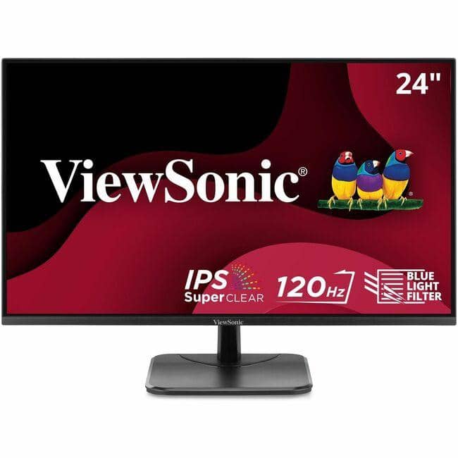 ViewSonic VA2456A-MHD Monitors Black New