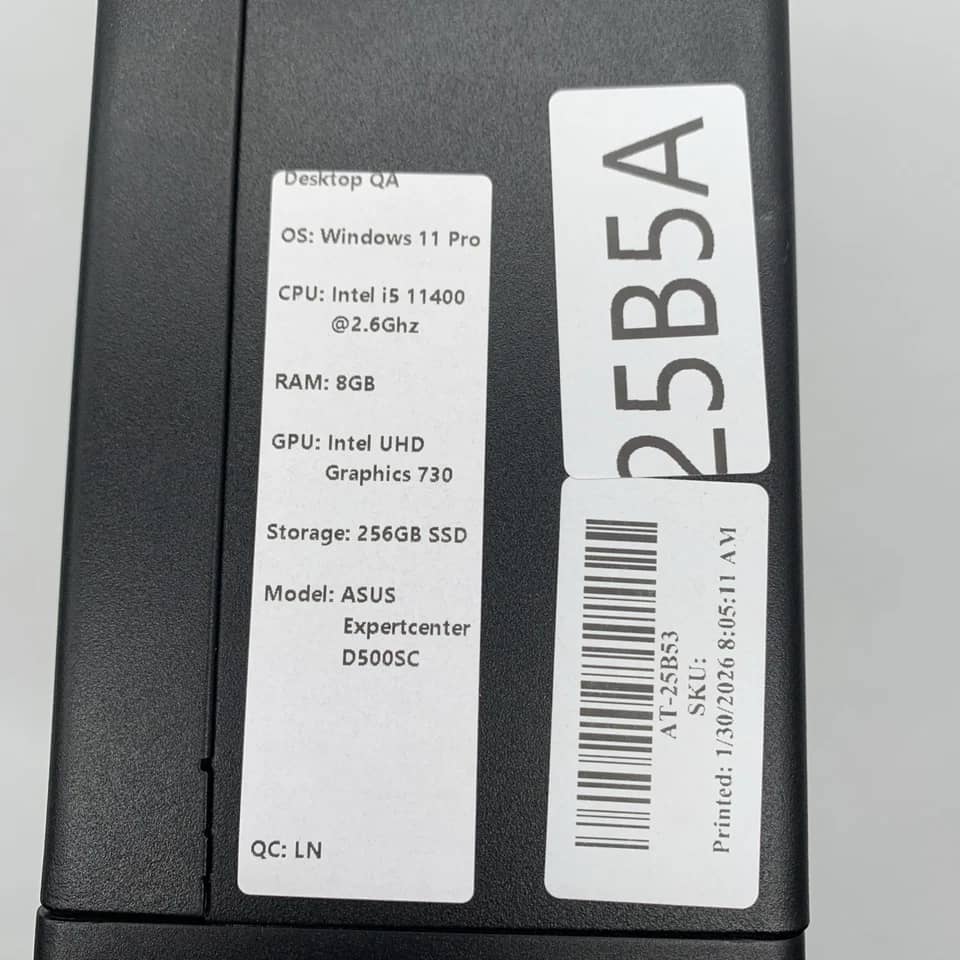 ASUS ExpertCenter D550M Computers 500GB 4GB For parts or not working