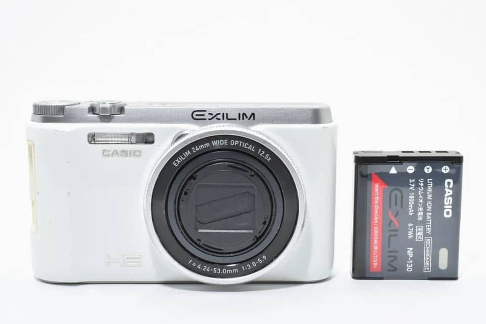 Casio Exilim EX-ZR1000 Digital Cameras Black Used - Good Body Only