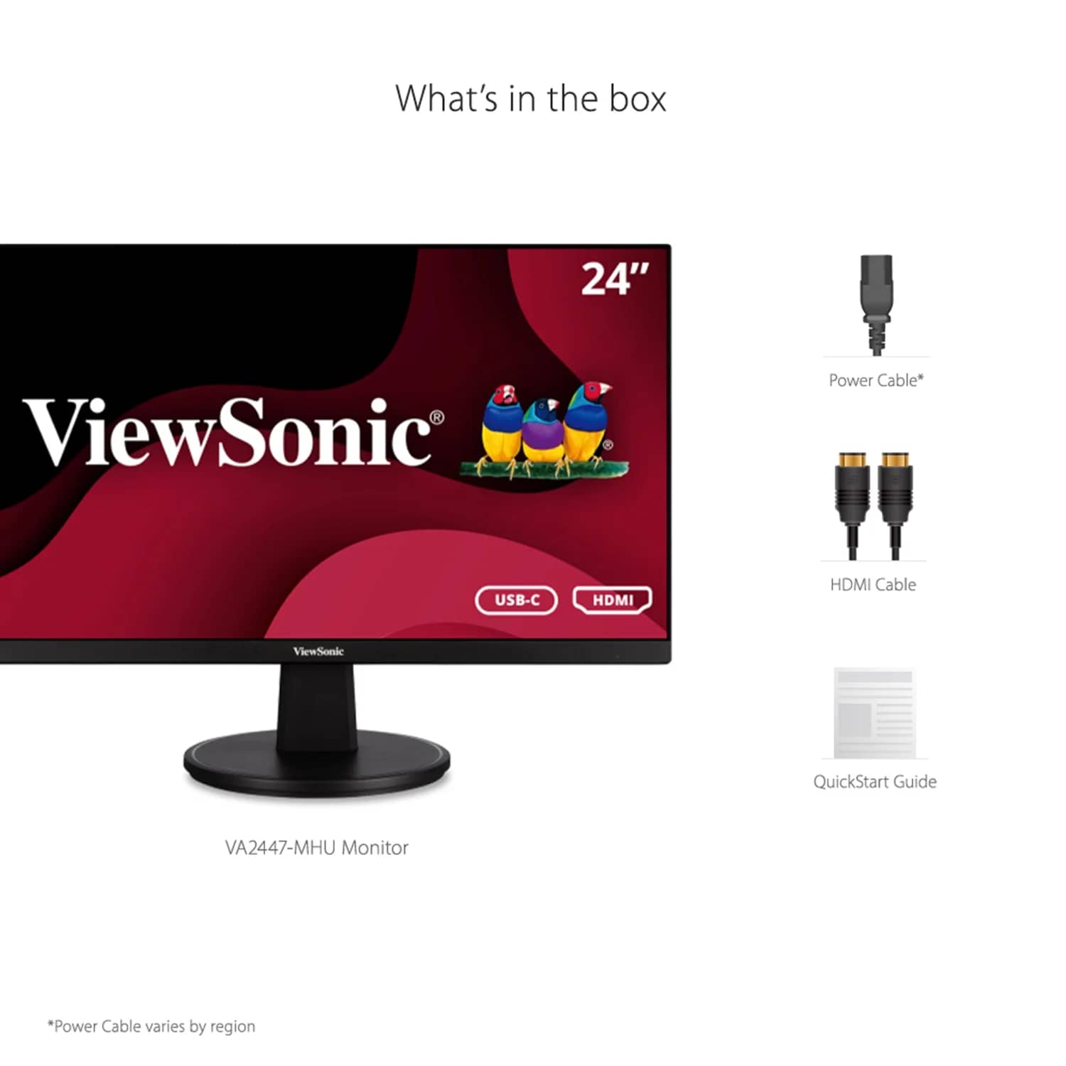 ViewSonic VA2447-MHU Monitors New
