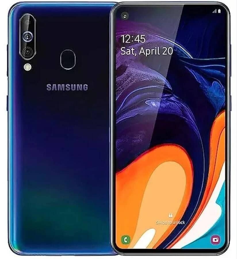 Samsung Galaxy A60 Cell Phones Blue 128G Unlocked New