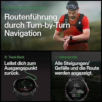 Polar Grit X Pro Smartwatches Black 30mm New