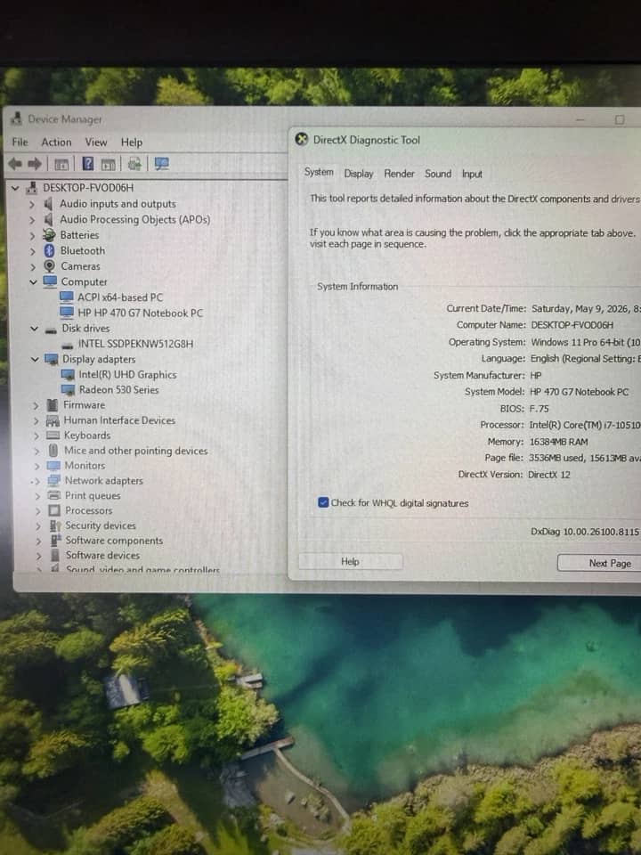HP ProBook 470 G7 Computers 256GB 8GB Used - Good