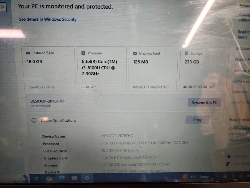 HP 15-ay Computers New