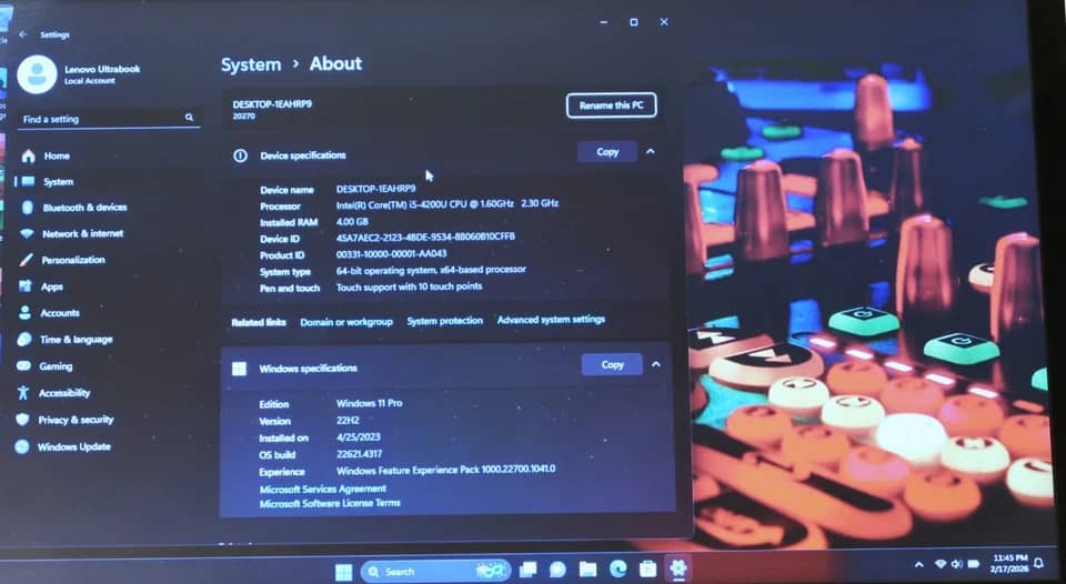 Lenovo IdeaPad U430 Computers 500GB 4GB New