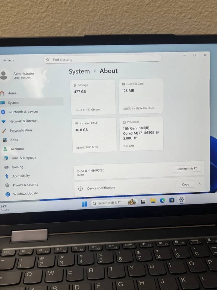 Lenovo Yoga 7i Computers 1.5TB 16GB New
