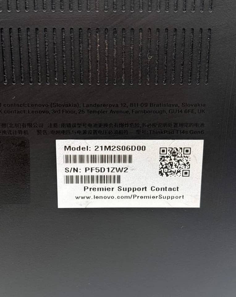 Lenovo ThinkPad T14s Gen 6 Computers 1TB 16GB New