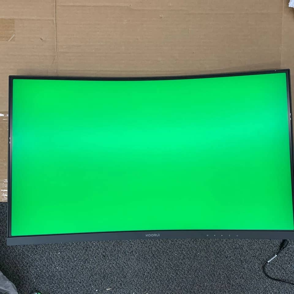 KOORUI 27N5CA Monitors Black New