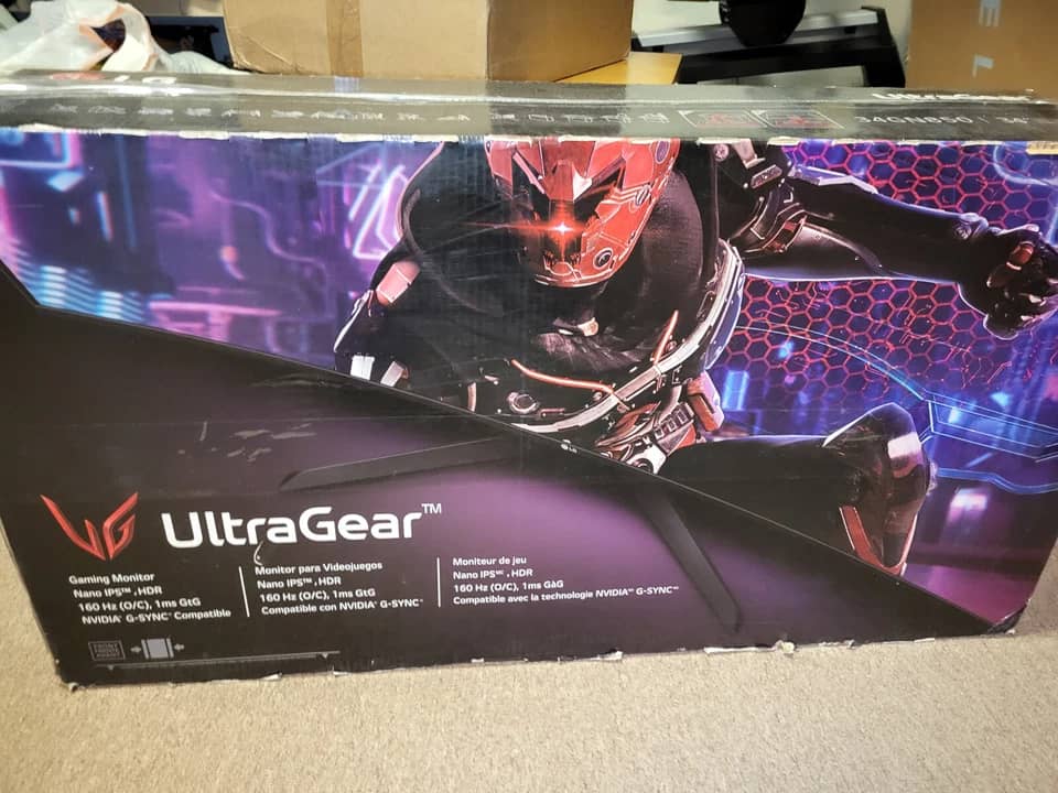 LG 34GN850 Monitors Black New