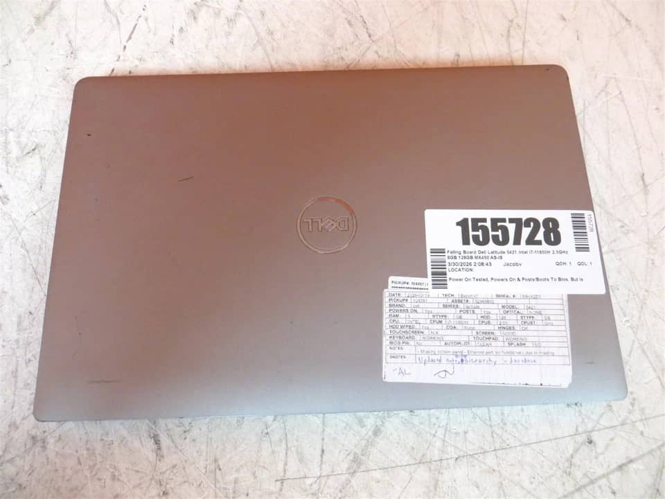 Dell Latitude 5421 Computers 1TB 32GB Refurbished - Acceptable