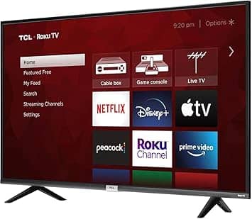 TCL 50s435 TVs Black New