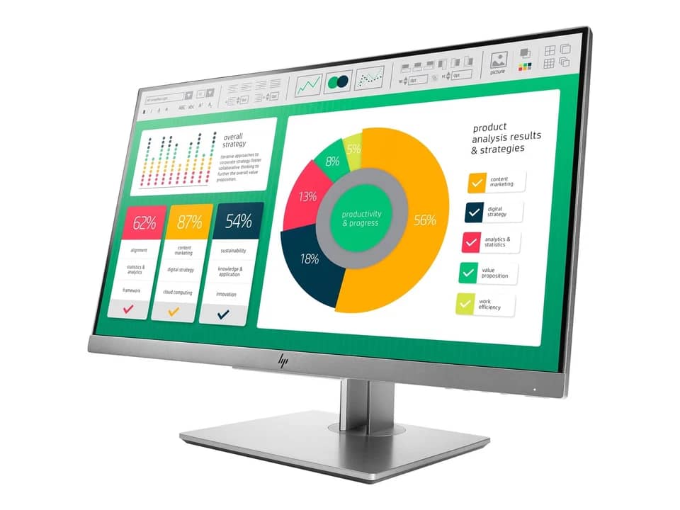 HP E223 Monitors Refurbished - Excellent