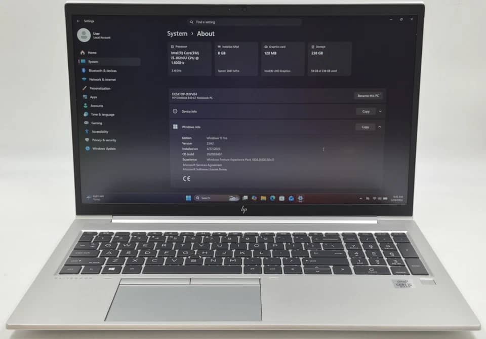 HP EliteBook 850 G7 Computers 1TB 16GB Refurbished - Excellent