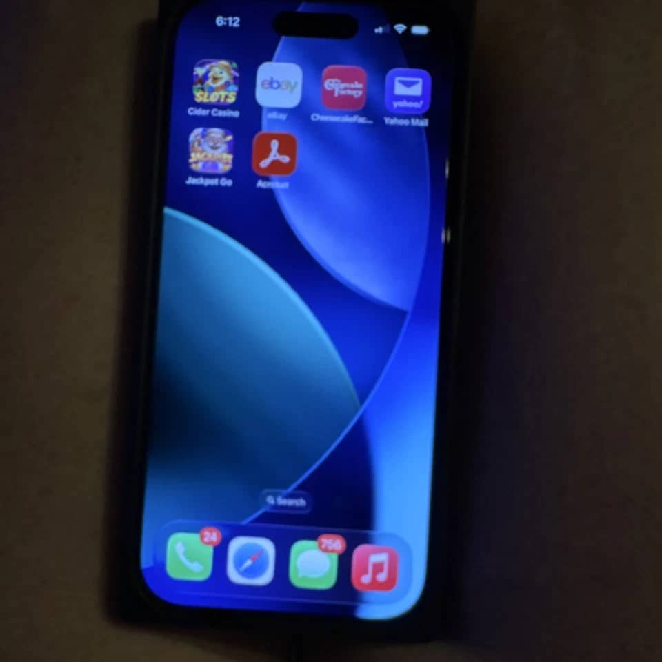 Apple iPhone 17 Pro Cell Phones Blue 256G Cricket New