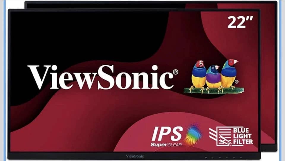 ViewSonic VA2256-MHD_H2 Monitors Black New