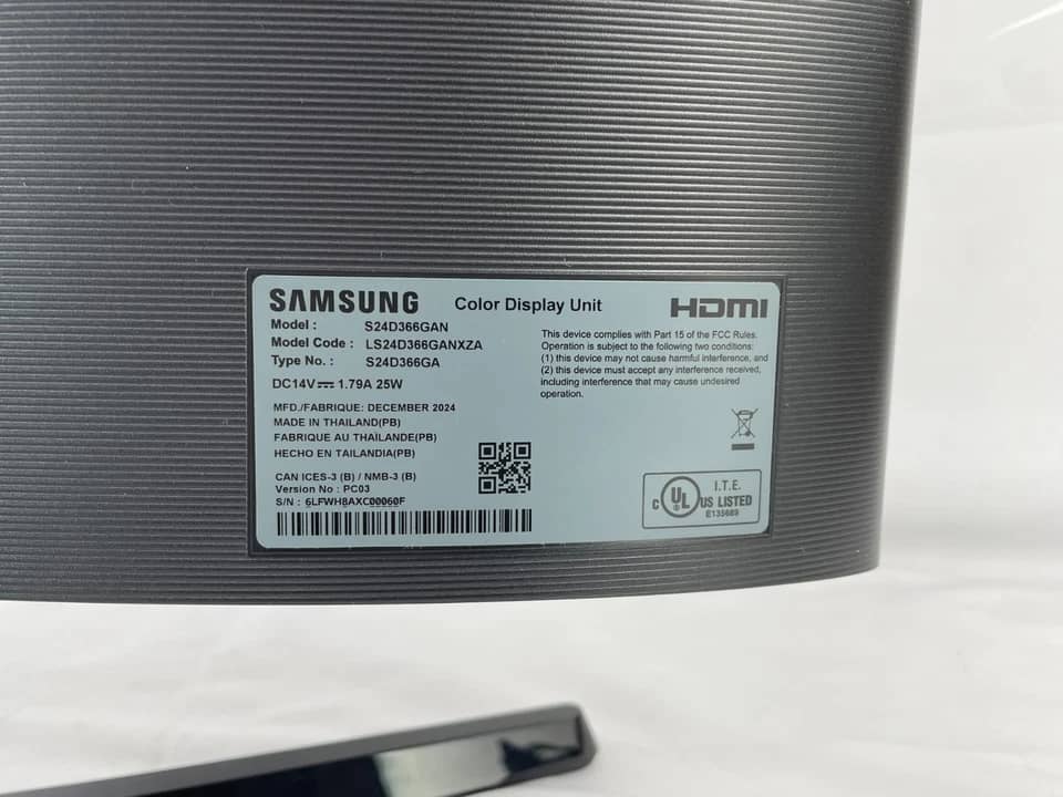 Samsung LS24D368GA Monitors New