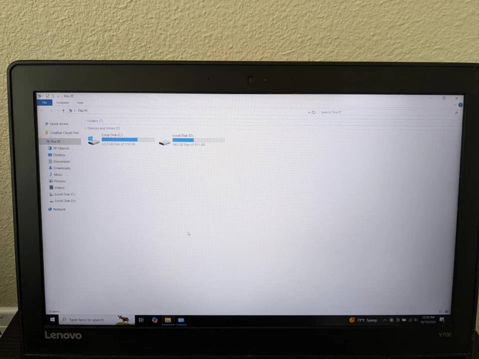 Lenovo IdeaPad Y700 Computers 120GB 8GB Used - Good