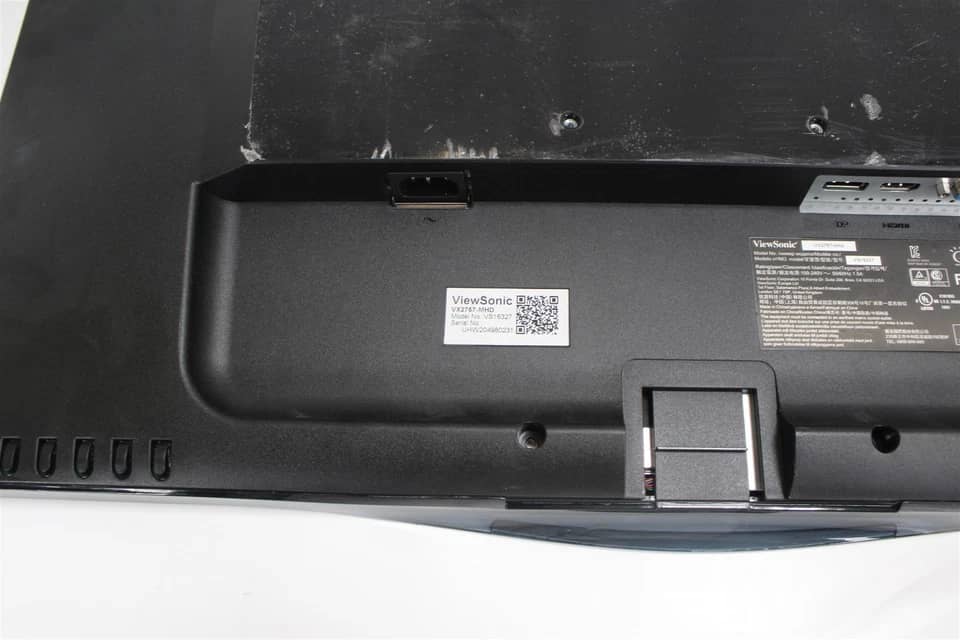 ViewSonic VX2718-P-MHD Monitors Black New