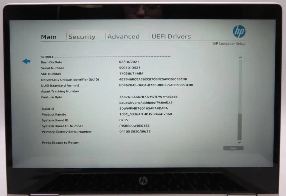 HP ProBook 435 G7 Computers 256GB 16GB For parts or not working