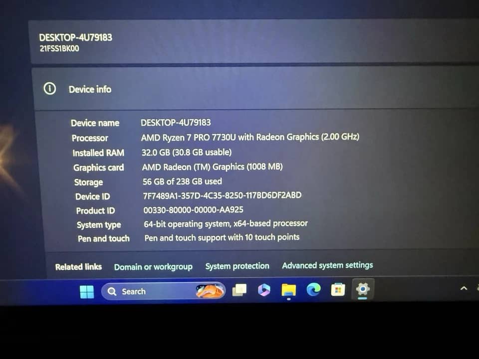 Lenovo Yoga 13 Computers 240GB 8GB Used - Good