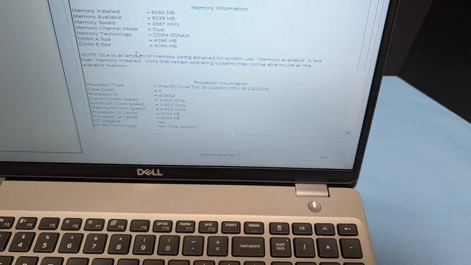 Dell Precision 3551 Computers 1000GB 16GB Refurbished - Excellent