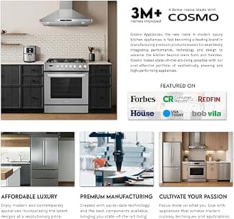 COSMO COS-305AGC Gas Ranges New