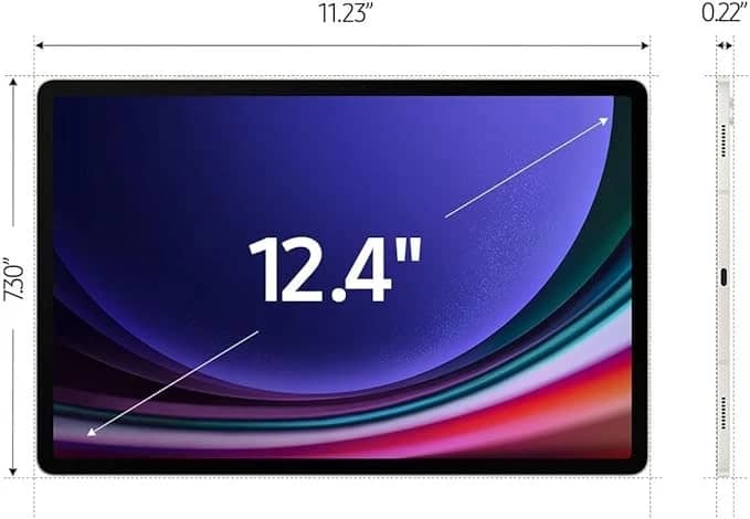 Samsung Galaxy Tab S9+ Tablets Gray 128GB New