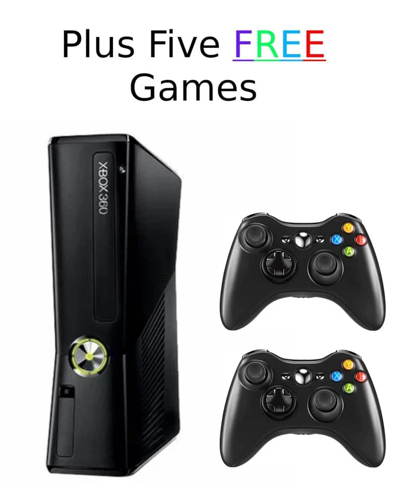 Microsoft XBOX 360 E Video Game Consoles Black 4GB New
