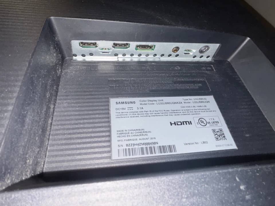 Samsung LU32J590UQ Monitors New