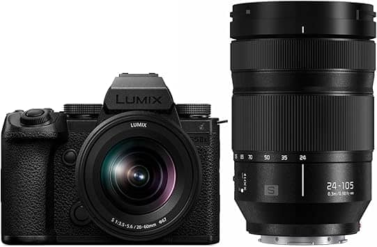 Panasonic LUMIX S5 IIX Digital Cameras Black New