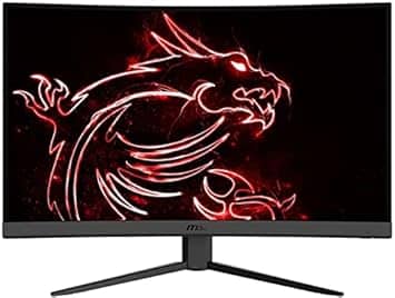 MSI G32C4W Monitors Black New