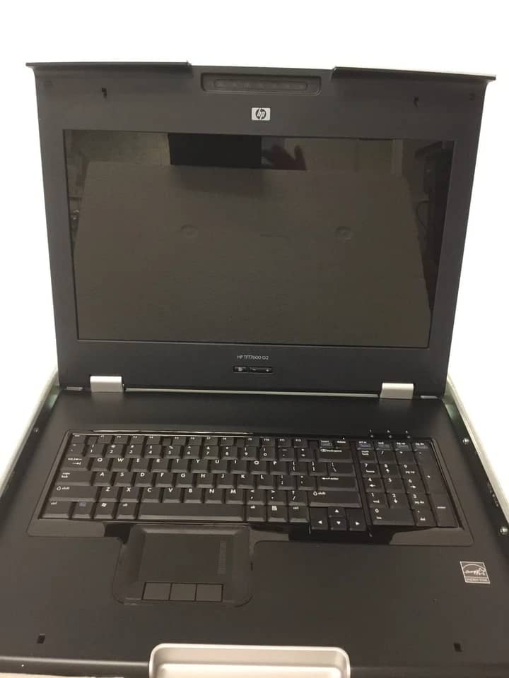 HP TFT7600 G2 Monitors Silver Used - Good