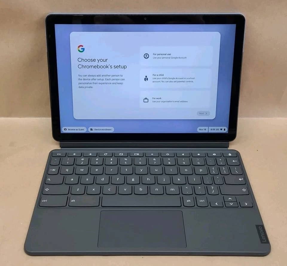 Lenovo Chromebook Duet Computers 64GB 4GB New