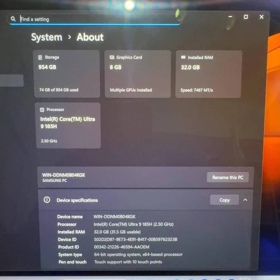Samsung Galaxy Book4 Computers 1.5TB 16GB New