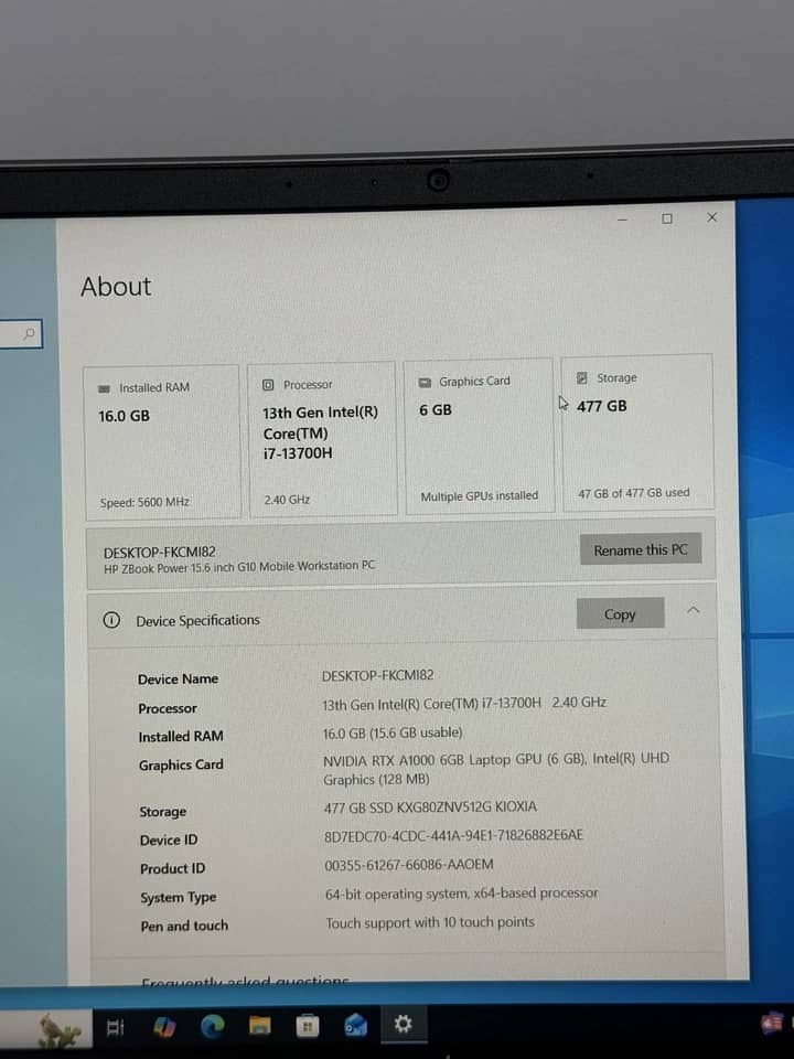 HP ZBook Power G10 Computers 1TB 32GB New